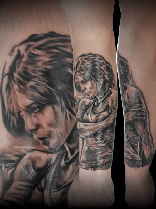 Tomb Raider 2013 Land of Tales Tattoo Pécs